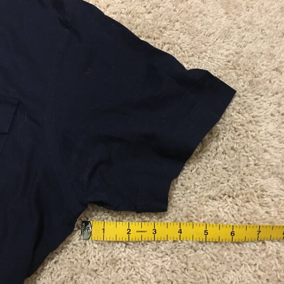 Izod Seaside Poplin 100% Cotton Button Down Shirt - Picture 15 of 15